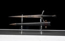 Morgul-Blade of the Witch-king - Lord of the Rings Sword — Manganese, Black wrapped grip, dark metal guard/pommel, decorated