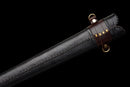 Morgul-Blade of the Witch-king - Lord of the Rings Sword — Manganese, Black wrapped grip, dark metal guard/pommel, decorated
