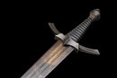 Morgul-Blade of the Witch-king - Lord of the Rings Sword — Manganese, Black wrapped grip, dark metal guard/pommel, decorated