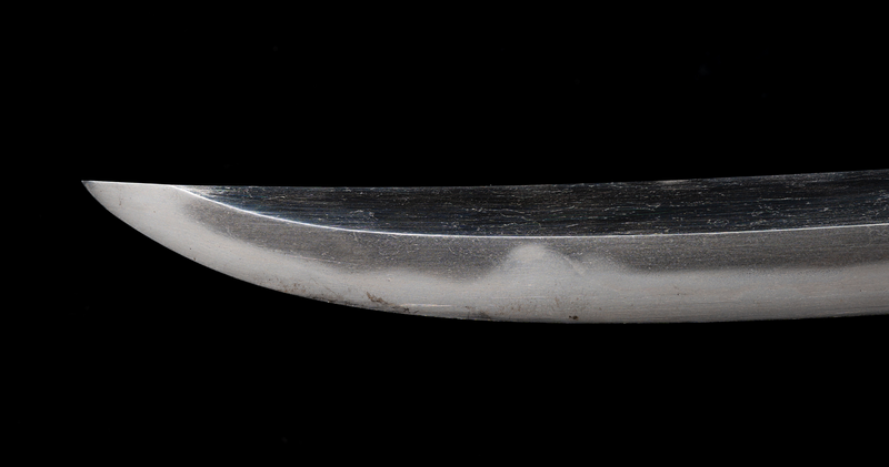 Antiek Japans zwaard Naginata-Naoshi Wakizashi van Fuyuhiro - NBTHK Hozon Token