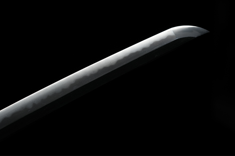 Antieke Japanse zwaardkatana van Tachibana Munehiro met gouden koshirae