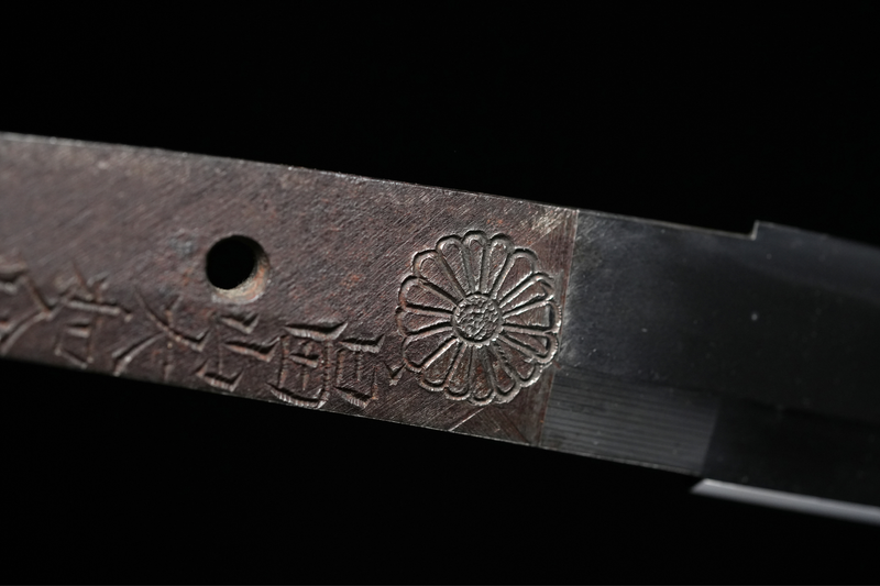 Antiek Japans zwaard Wakizashi NBTHK gesigneerd door Hatakeyama Masamitsu, Edo-periode
