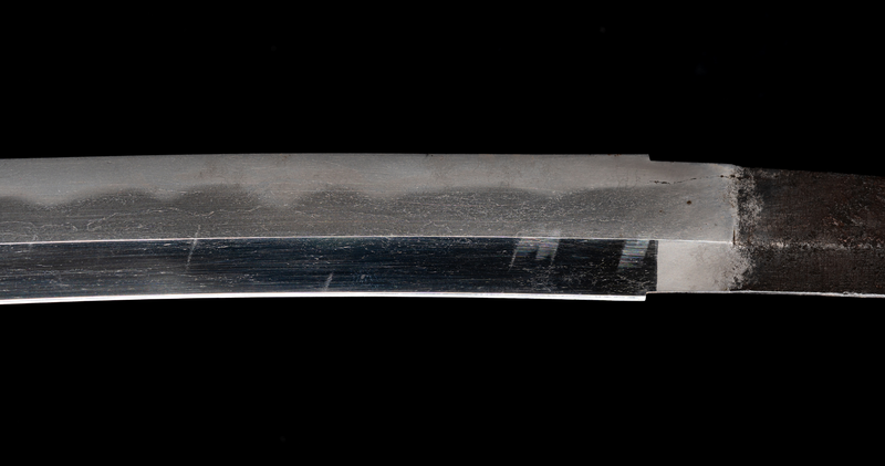 Antiek Japans zwaard Naginata-Naoshi Wakizashi van Fuyuhiro - NBTHK Hozon Token