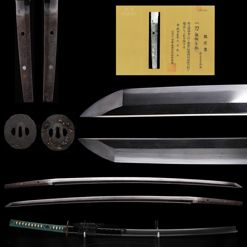 Antiek Japans zwaard Katana Tegai Katana, NBTHK Tokubetsu Hozon 