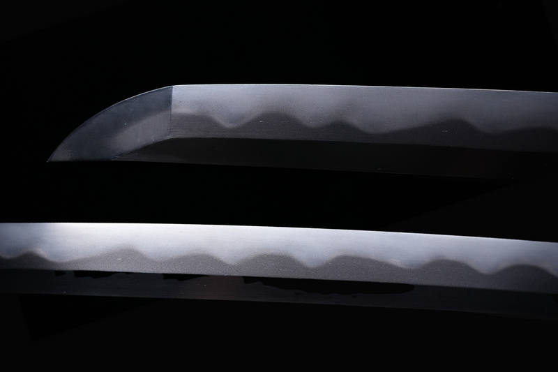 Antiek Japans zwaard Wakizashi NBTHK gesigneerd door Hatakeyama Masamitsu, Edo-periode